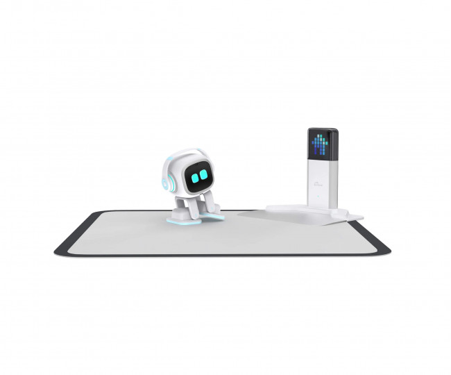 Розумний  робот  EMO GO HOME  штучний інтелект Емо зі станцією color: White